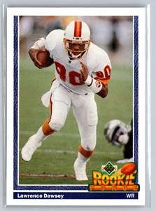 1991 Upper Deck #629 Lawrence Dawsey Tampa Bay Buccaneers - Bild 1 von 2