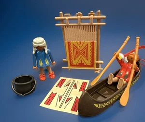 Vintage Playmobil Native American Village Parts 3733 Free Shipping! - Picture 1 of 5