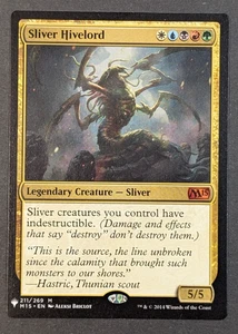 MTG - 1x Sliver Hivelord - Mystery Booster MB1 - NM - Magic The Gathering - #211 - Picture 1 of 9