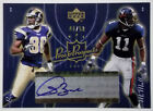 2003 Upper Deck Pros & Prospects Isaac Bruce Auto Billy Mcmullen Rc #/50