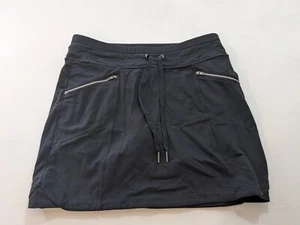 Athleta Metro Skort Skirt Black Solid Supplex Nylon Spandex Women's XS - Picture 1 of 5
