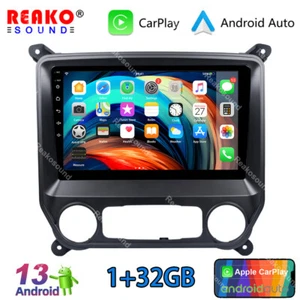 For 2014-2018 Chevy Silverado Android 13 Car Stereo Radio GPS Navi WIFI Carplay - Picture 1 of 17