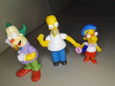 Simpsons Figuren Burger King, Homer, Milhouse, Krusty - Bild 1 von 4