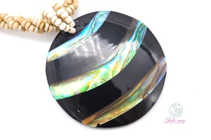 Abalone shell Pendant Necklace - Picture 1 of 9