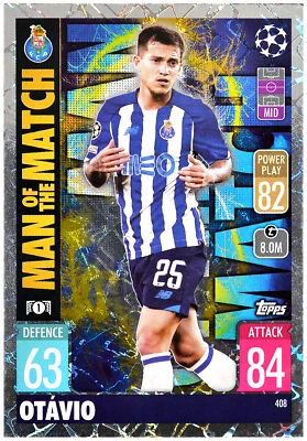 OTAVIO - 2022-23 Topps Match Attax UCL/UEL #408 FC Porto - Image 1 of 2