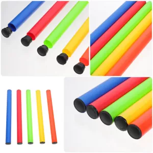 Race Equipments Plastic Relay Sticks for Kids Outdoor Play (5pcs) - Picture 1 of 12