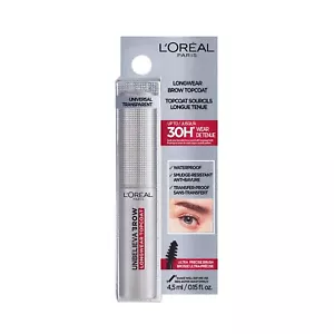 Loreal Unbelieva Brow Longwear Brow Topcoat Universal Transparent New - Picture 1 of 2