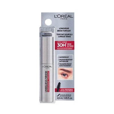 Loreal Unbelieva Brow Longwear Brow Topcoat  Universal Transparent New - Image 1 of 2