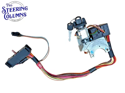 1998-1999 GM C1500 K1500 TAHOE SUBURBAN IGNITION LOCK CYLINDER ASSEMBLY W KEYS - Image 1 of 4