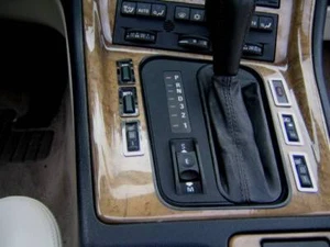 D BMW E31 Chrom Rahmen für Schalter Konsole Edelstahl pol - Picture 1 of 3