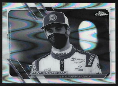 Antonio Giovinazzi 2021 Topps Chrome Formula 1 # 53 B&W RayWave - Image 1 of 2