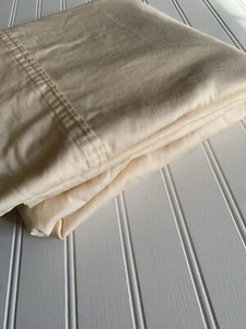 Ralph Lauren Flachbettlaken Hellgelb Baumwolle Voll-/Doppelbett - Bild 1 von 5