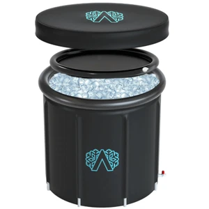 2024 Inflatable Large Ice Bath Cold Water Therapy Tub Plunge Portable Pod 420L - Picture 1 of 9