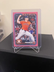 JP France 2024 Topps Update Series Mother's Day Parallel Pink /50 Astros - Picture 1 of 2