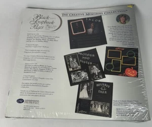 Creative Memories Black 12x12 Scrapbook 15 Page Refills RCM-12BL 1999 Lot Of 2 - Picture 1 of 7