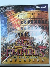 Age Of Empires The Rise Of Rome Expansion Microsoft Big Box New & Sealed
