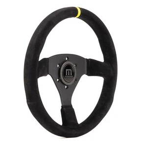 Motacorsa Zanardi Motorsport Steering Wheel - 320mm Diameter / Suede / Semi Dish - Afbeelding 1 van 3