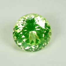 8.75 Ct AAA Natural Light Green Sapphire GIE Certified Cut Loose Gemstone