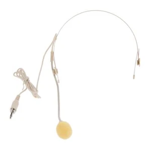 Unidirectional Headset Headworn Microphone System With Upright Type Plug - Picture 1 of 10