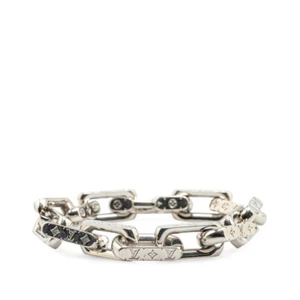 LOUIS VUITTON Monogram Chain Bracelet #M M64223 mens 【Used】 - Picture 1 of 5