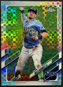 2021 Topps Chrome Baseball Willy Adames X-FRACTOR #75 Tampa Bay Rays - Picture 1 of 2