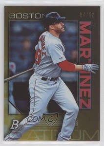2020 Bowman Platinum Wal-Mart Gold /50 JD Martinez #7