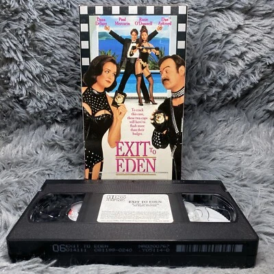 Exit to Eden VHS Tape 1994 HBO Home Video Dana Delany Dan Aykroyd Rosie O’Donnel - Image 1 of 4