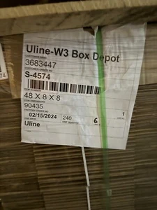 4500 Brand New 48x8x8 Cardboard Shipping Boxes LONG Corrugated Cartons - Picture 1 of 5