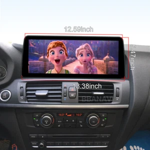Android 12.3 pulgadas Pantalla Carplay Multimedia Navegación BMW X3/X4 F25 F26 Carplay - Imagen 1 de 8