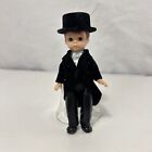 Madame Alexander Doll 2002 Young Boy Dressed in Top Hat and Tails 5”