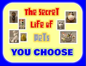 The Secret Life of Pets 1 & 2 : Toys, Plush, Figures & Cake Toppers YOU CHOOSE! - Picture 1 of 88
