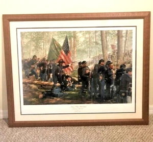 Gettysburg July 2nd Framed Print - Picture 1 of 14