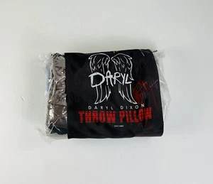 The Walking Dead Supply Drop Exclusive Daryl Dixon Wings Throw Pillow New - Picture 1 of 3