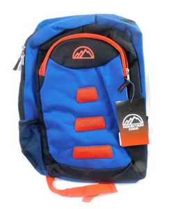 NWT Mountain Edge Blue/Red/Black 16" Backpack - Picture 1 of 4