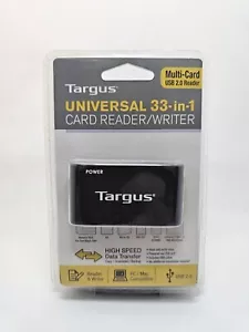 Targus Universal 33 in 1 Card Reader Writer Multi Card USB 2.0 Reader NEW SEALED - Picture 1 of 2