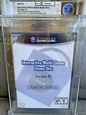 2005 Nintendo Gamecube Interactive Multi-Game Demo Disc Version 31 CIB WATA 7.0 - Image 1 of 4