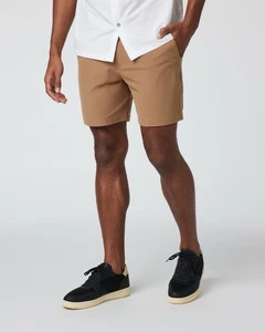 Pantalón Corto Vuori Meta 6.5" Hombre Camel Talla: 34 Nuevo Con Etiquetas - Imagen 1 de 7