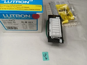 Lutron RadioRA 2 RRD-H6BRL-WH Hybrid Keypad Dimmer, Open Box - Picture 1 of 6