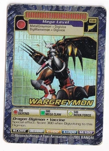 WARGREYMON Digi-Battle Card Street Starter  ST-84 Digimon Holofoil - Picture 1 of 2