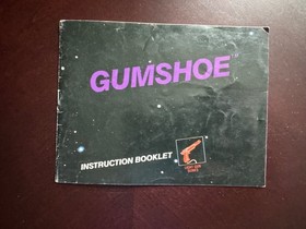 Gumshoe (Nintendo Entertainment System) NES Instruction Manual Booklet