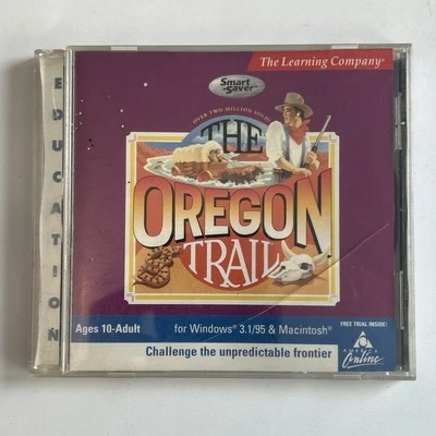 The Oregon Trail Windows 3.1/95 & Macintosh The Learnig Company - Image 1 of 3