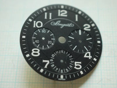 Breguet Aeronaval cronógrafo automático tipo XX 3800 mostrador preto Ø30mm - Imagem 1 de 4