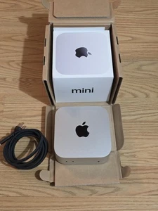 APPLE MAC MINI • 2024 M4 Chip • 256GB SSD • 16GB RAM • Computer - Bild 1 von 11