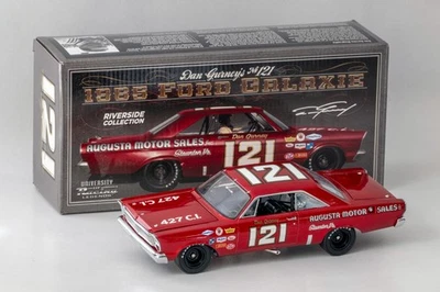 Dan Gurney #121 AUGUSTA MOTOR SALES 1965 Galaxie 1:24 University of Racing Leg. - Image 1 of 2