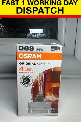 Osram 66548 Original XENON BULB D8S XENARC 25W PK32D-1 HID NEW x1 - Image 1 of 4