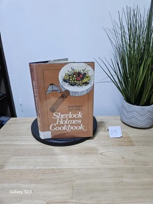 Sherlock Holmes Cookbook by Sean Wright, John Farrell 1976 Hardcover Dust Jacket - Image 1 of 4