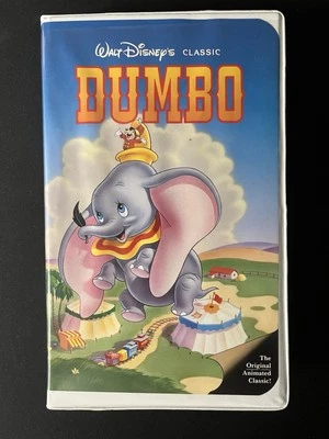Раскладушка Dumbo Walt Disney Classic (VHS) - оригинальная анимационная классика - Изображение 1 из 2