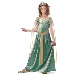 Disfraz Reina Ginebra Renacimiento Medieval Princesa Libro de Cuentos Semana Niñas - Imagen 1 de 4