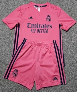 Adidas Real Madrid 2020/21 Away Football Shirt Boys 11-12 Years (D) - Picture 1 of 8