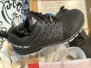 Reebok RB041 Damen sportlicher Arbeitsschuh Größe 7,5 M Legierungskappe. " NEU . SIEHE BILDER. - Bild 1 von 10